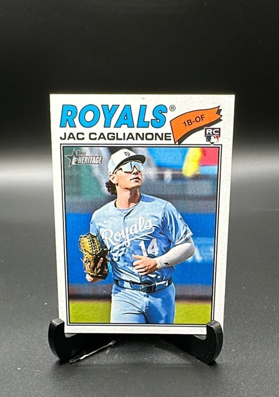 2026 Topps Heritage #136c Jac Caglianone