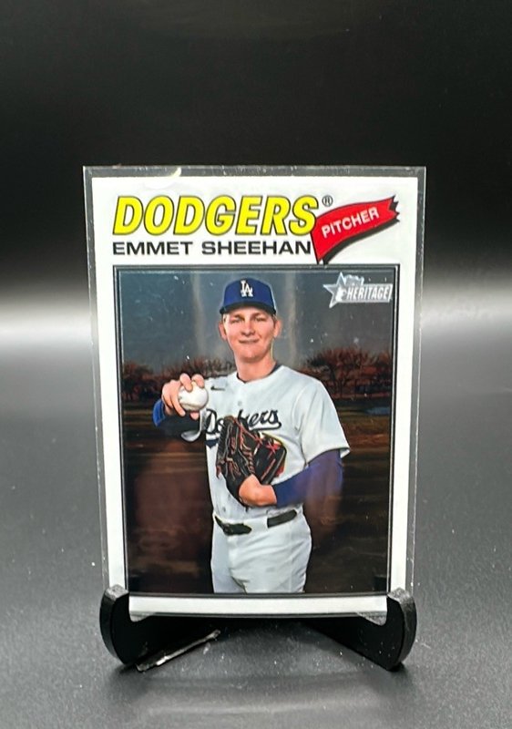 2026 Topps Heritage #178 Emmet Sheehan Chrome