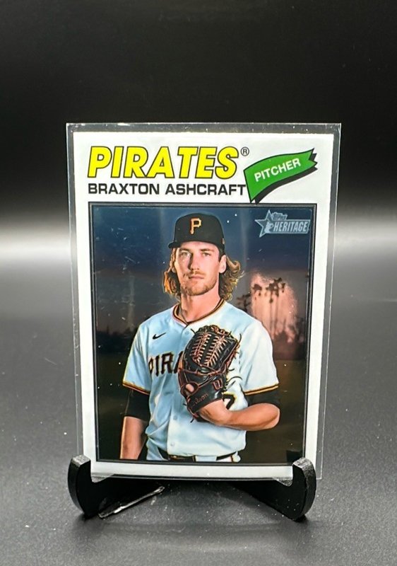2026 Topps Heritage #134 Braxton Ashcraft Chrome