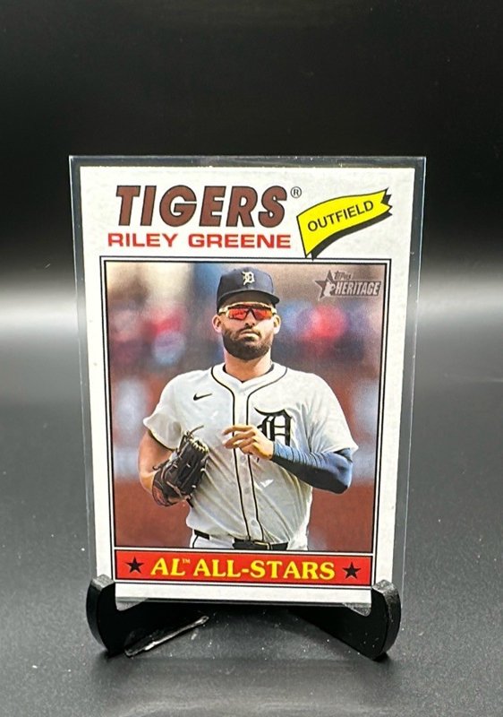 2026 Topps Heritage #152b Riley Greene