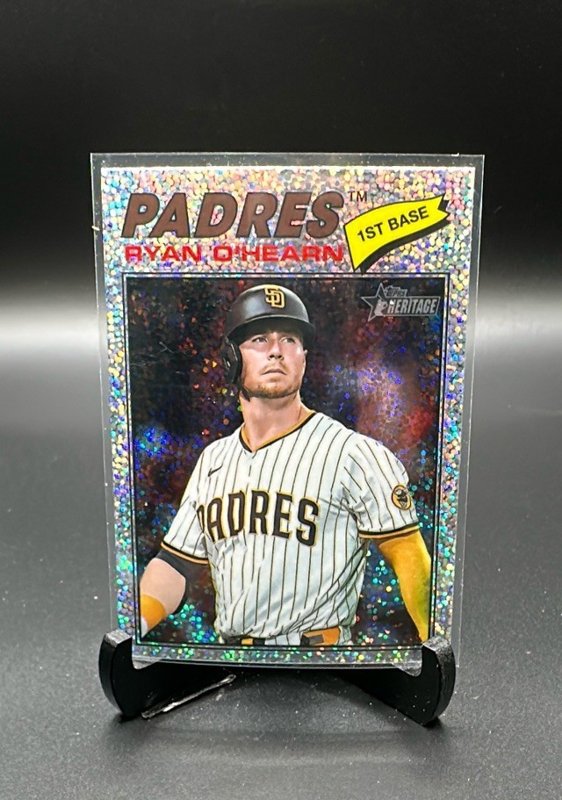 2026 Topps Heritage #215 Ryan O'Hearn Chrome Silver Sparkle Refractors