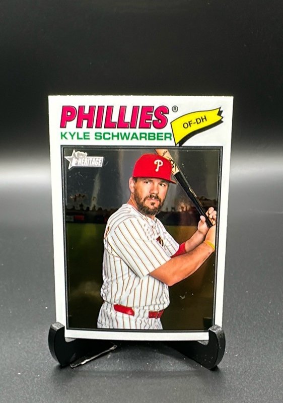 2026 Topps Heritage #159 Kyle Schwarber
