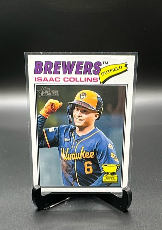 2026 Topps Heritage #102 Isaac Collins