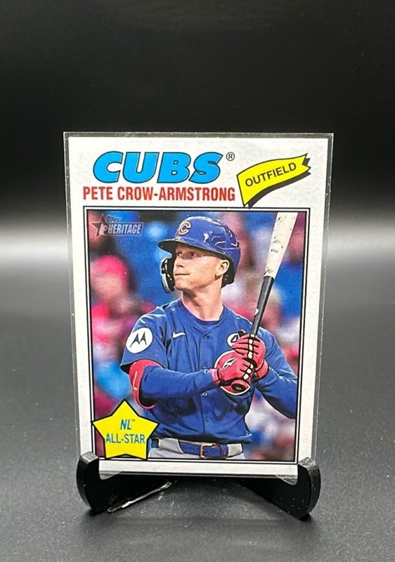 2026 Topps Heritage #261b Pete Crow-Armstrong