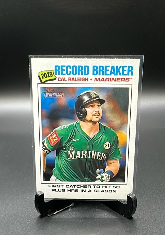 2026 Topps Heritage #231 Cal Raleigh