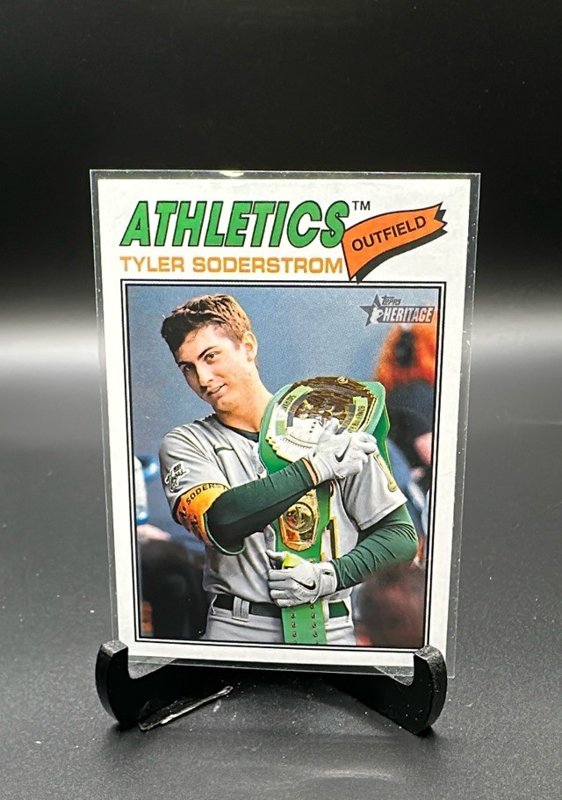2026 Topps Heritage #101 Tyler Soderstrom