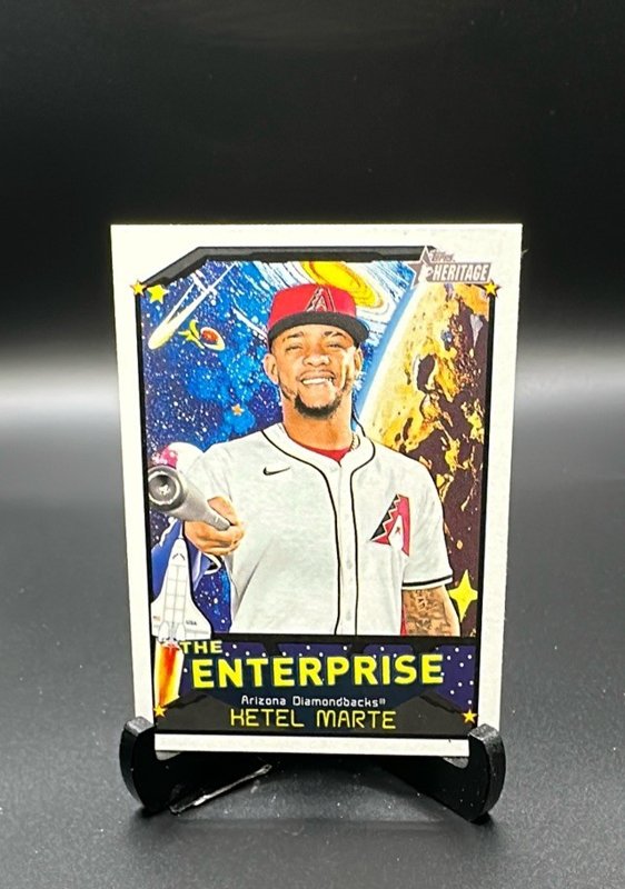 2026 Topps Heritage #TE-KM Ketel Marte The Enterprise