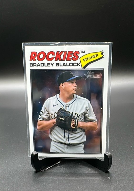 2026 Topps Heritage #83 Bradley Blalock Chrome