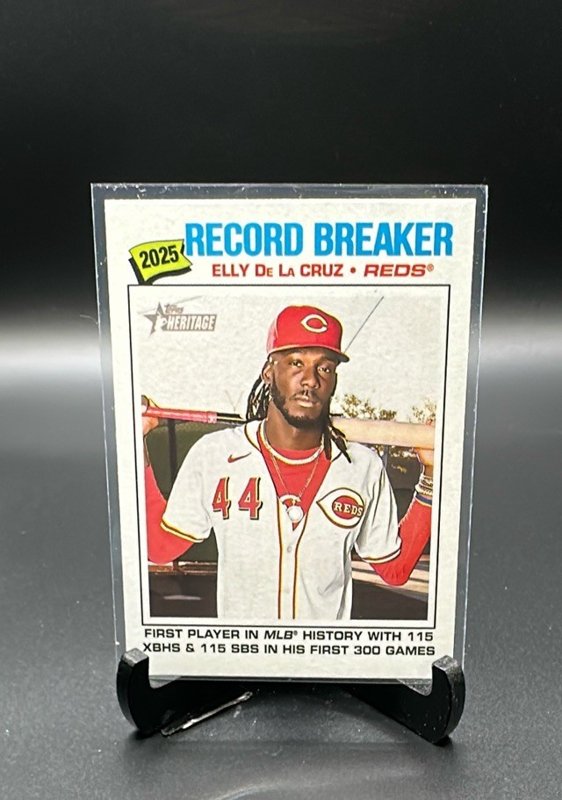 2026 Topps Heritage #233 Elly De La Cruz