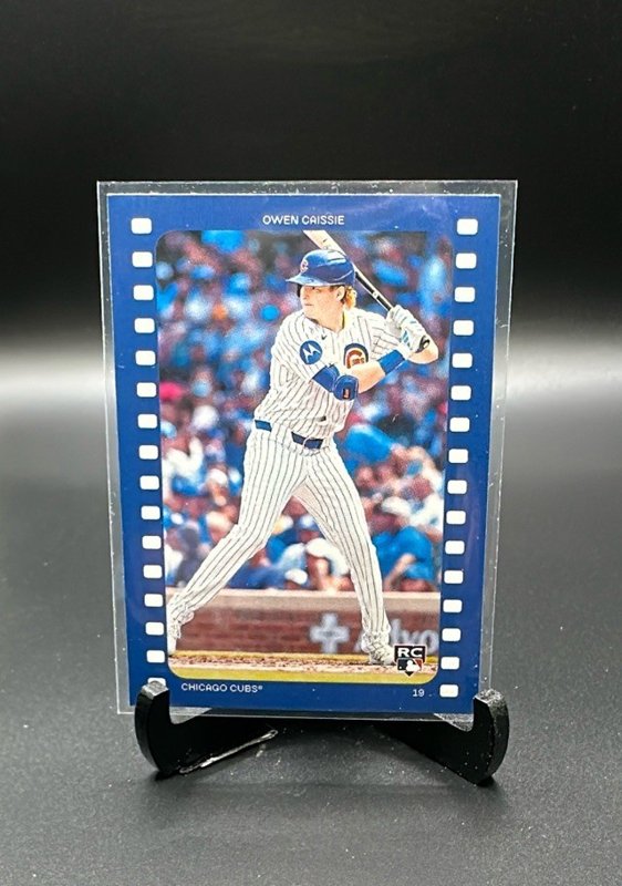 2026 Topps Heritage #RA-OC Owen Caissie Ready, and Action!