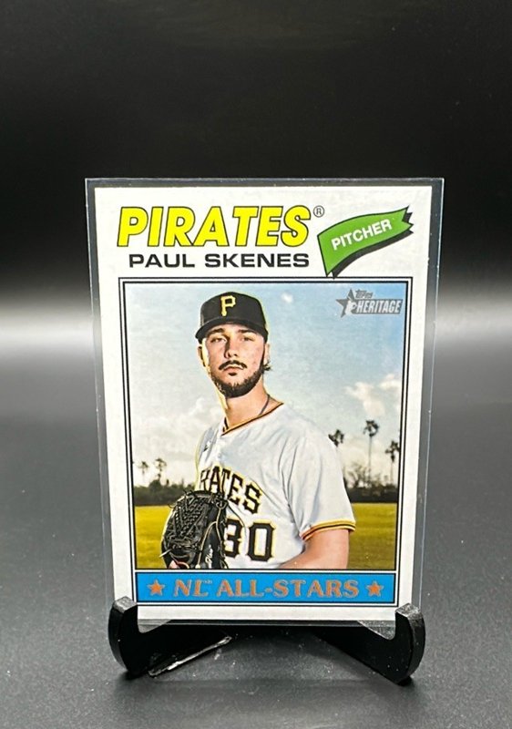 2026 Topps Heritage #33 Paul Skenes