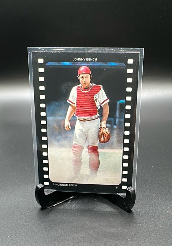 2026 Topps Heritage #RA-JB Johnny Bench Ready, and Action!