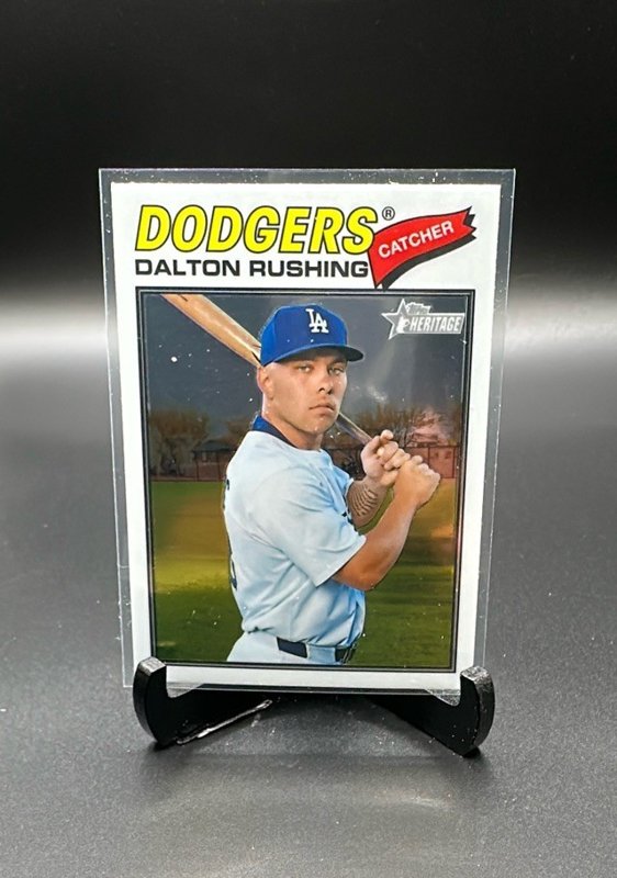 2026 Topps Heritage #246 Dalton Rushing Chrome