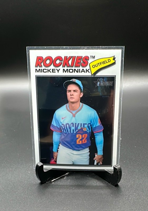 2026 Topps Heritage #400 Mickey Moniak Chrome Refractors