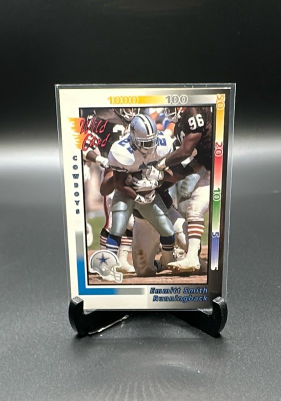 1992 Wild Card #161 Emmitt Smith