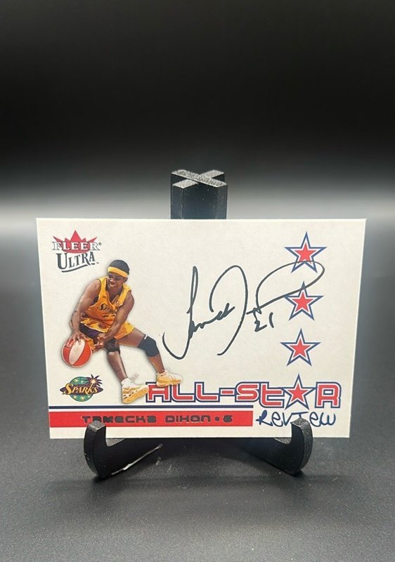 2004 Ultra WNBA #12 ASR Tamecka Dixon All-Star Review