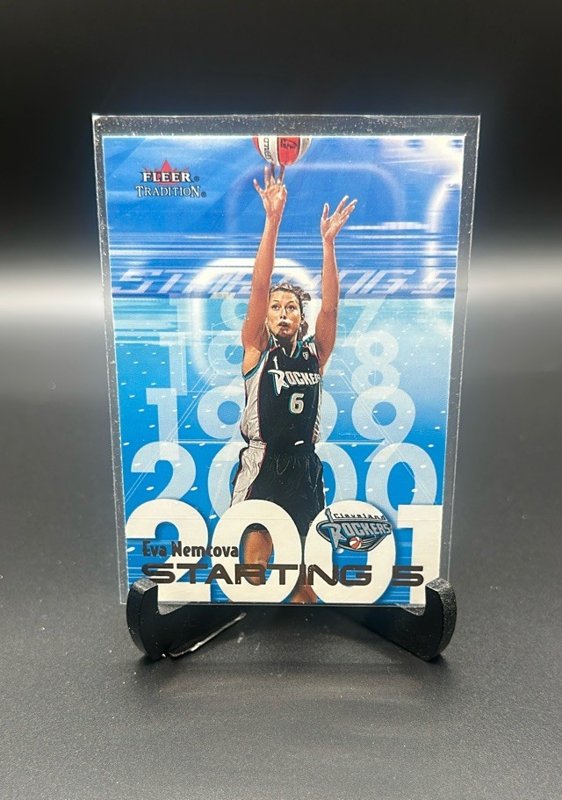 2001 Fleer Tradition WNBA #4 S5 Eva Nemcova Starting Five