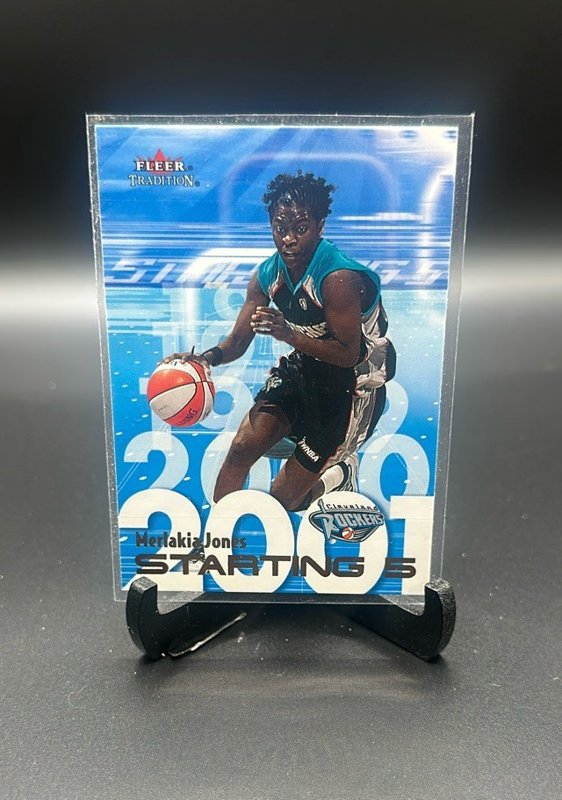 2001 Fleer Tradition WNBA #3 S5 Merlakia Jones Starting Five