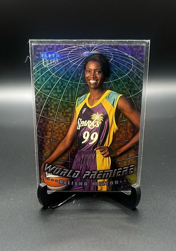1999 Ultra WNBA #9 WP DeLisha Milton World Premiere