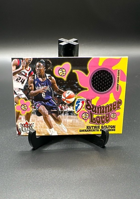 2002 Ultra WNBA #NNO Ruthie Bolton Summer of Love Memorabilia