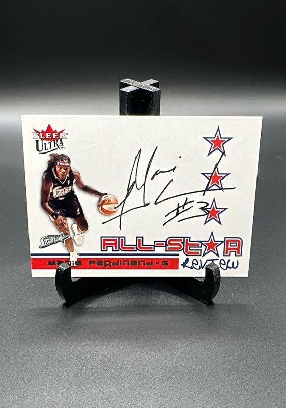2004 Ultra WNBA #10 ASR Marie Ferdinand All-Star Review