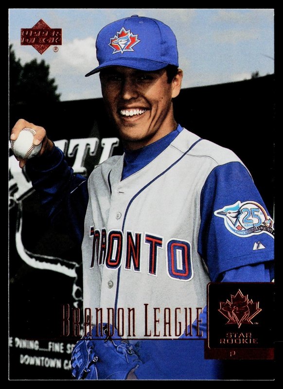 2001 Upper Deck Prospect Premieres #12 Brandon League