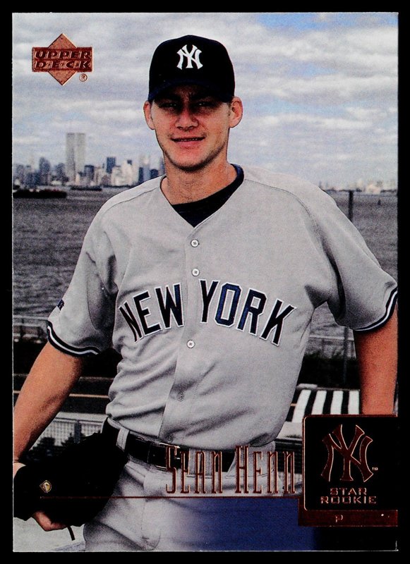 2001 Upper Deck Prospect Premieres #84 Sean Henn