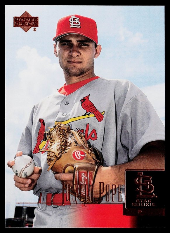 2001 Upper Deck Prospect Premieres #25 Justin Pope