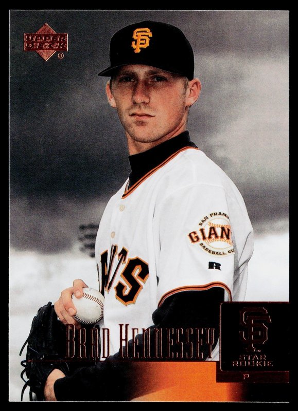 2001 Upper Deck Prospect Premieres #40 Brad Hennessey