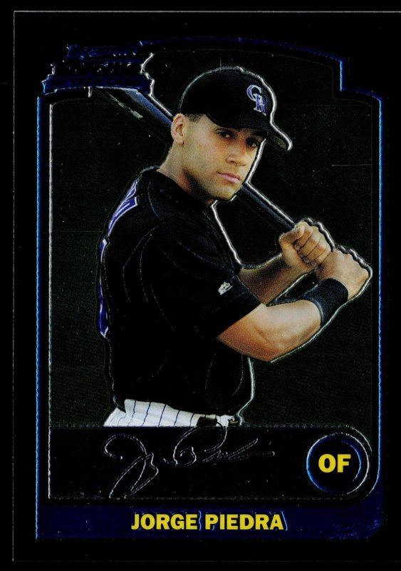 2003 Bowman Chrome #282 Jorge Piedra