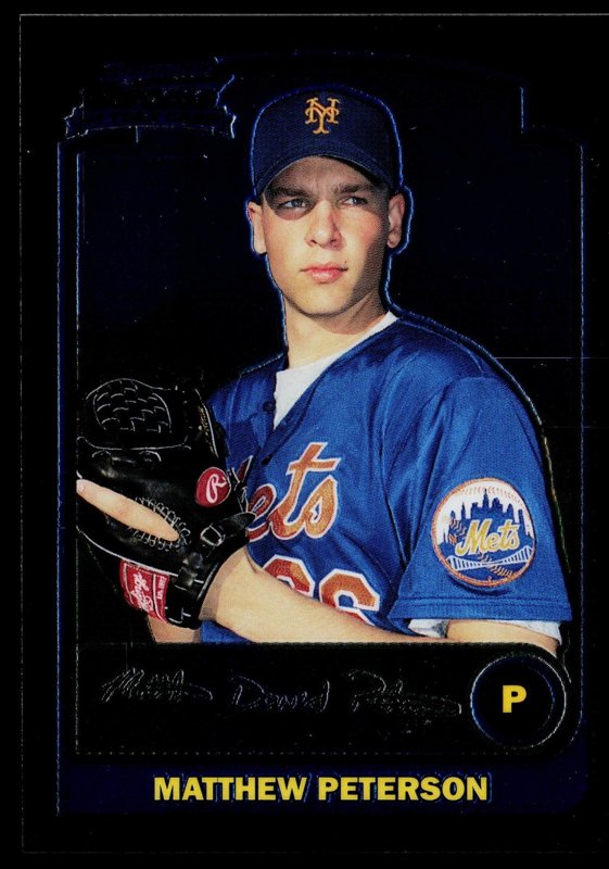 2003 Bowman Chrome #280 Matthew Peterson