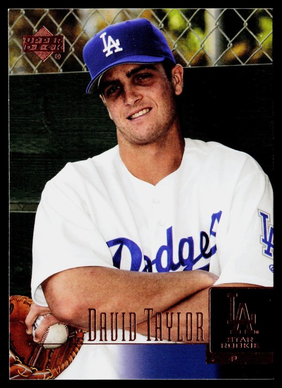 2001 Upper Deck Prospect Premieres #36 David Taylor
