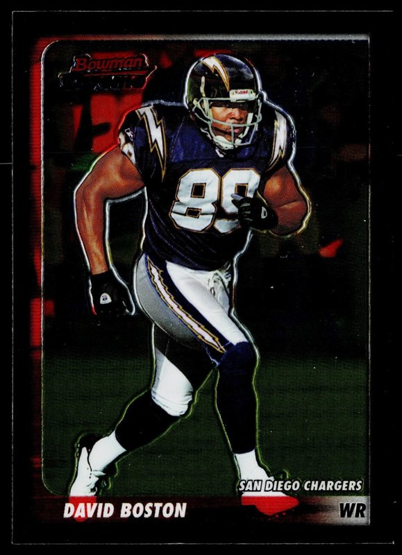 2003 Bowman Chrome #90 David Boston
