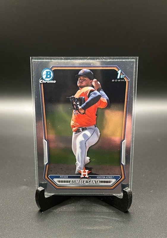 2026 Bowman #BCP-30 Alimber Santa Chrome Prospects
