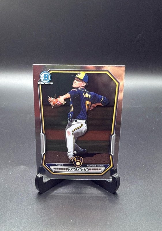 2026 Bowman #BCP-113 Josh Knoth Chrome Prospects