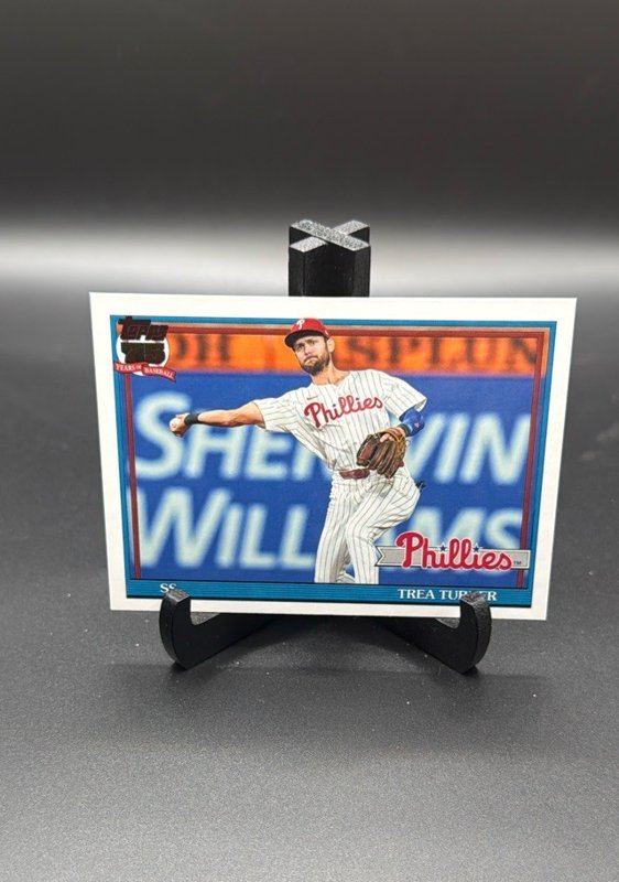 2026 Topps #91B2-3 Trea Turner 1991 Topps Baseball 35th Anniversary (Series Two)