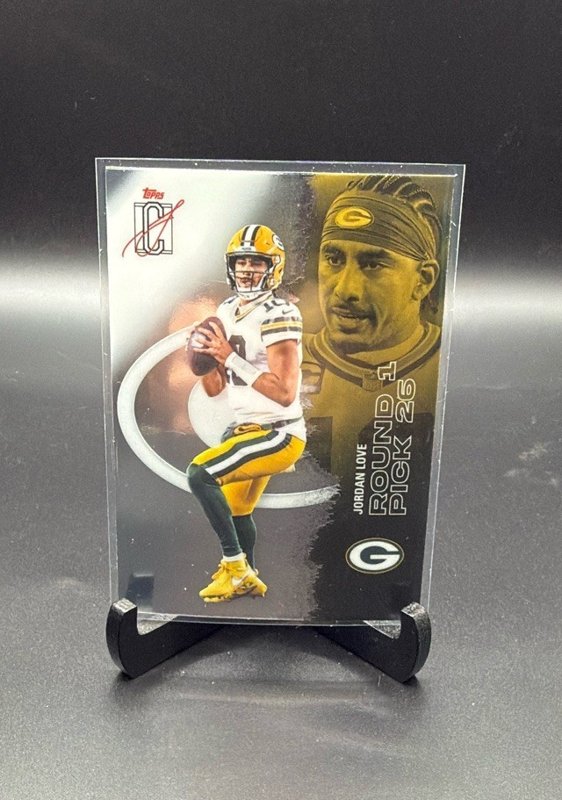 2025 Topps Signature Class #21 Jordan Love Chrome