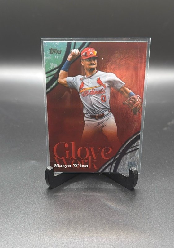 2026 Topps #GW-59 Masyn Winn Glove Work