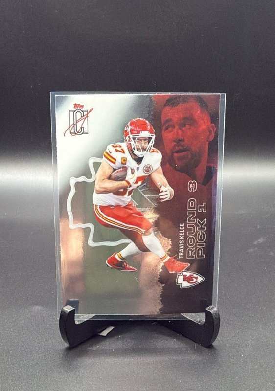 2025 Topps Signature Class #80 Travis Kelce Chrome