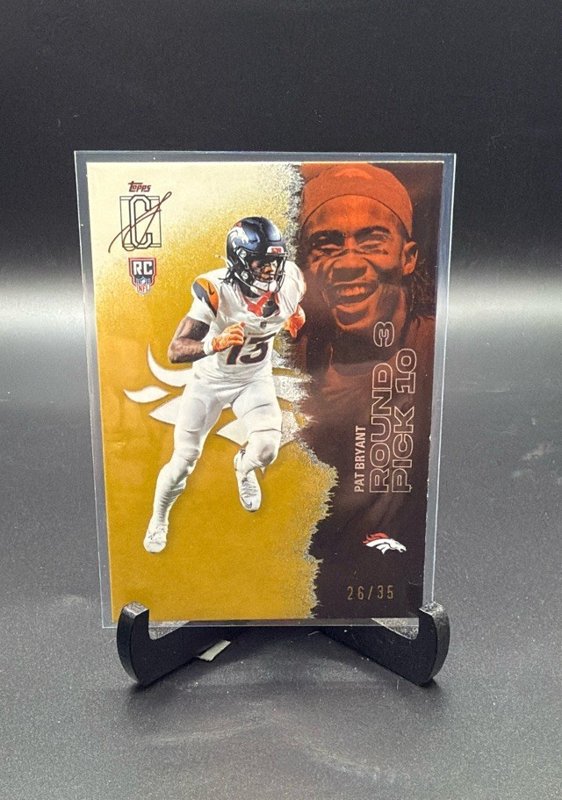 2025 Topps Signature Class #160 Pat Bryant Gold #/35