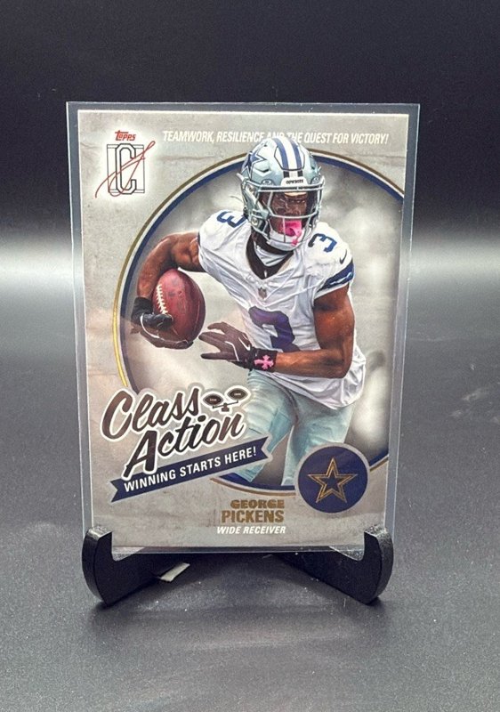 2025 Topps Signature Class #CA-9 George Pickens Class Action