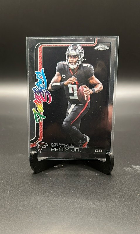 2025 Topps Chrome #FS-19 Michael Penix Jr. Future Stars