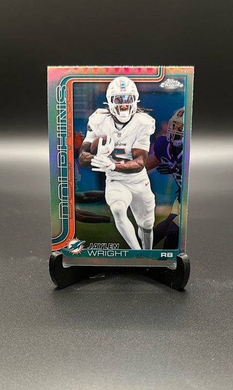 2025 Topps Chrome #190 Jaylen Wright Refractor