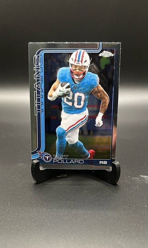 2025 Topps Chrome #290 Tony Pollard