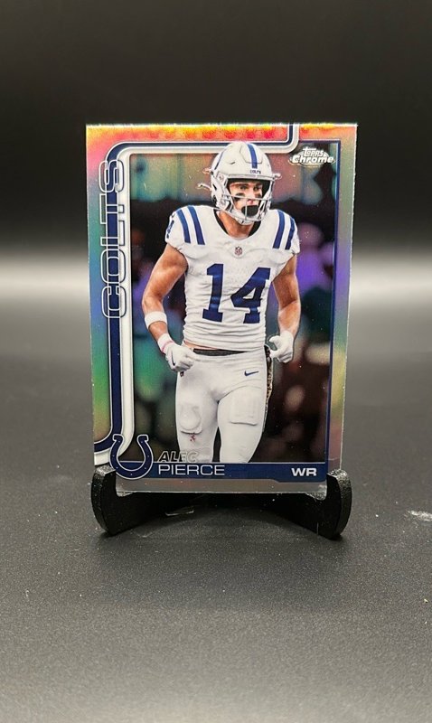 2025 Topps Chrome #125 Alec Pierce Refractor