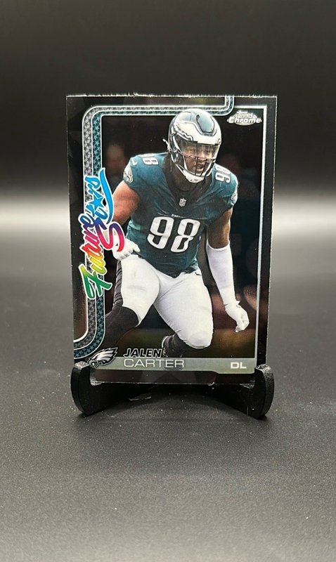 2025 Topps Chrome #FS-25 Jalen Carter Future Stars