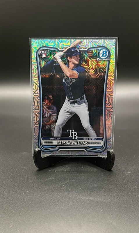 2026 Bowman #39 Carson Williams Chrome Mojo Refractors