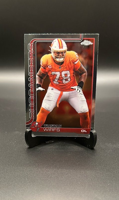 2025 Topps Chrome #287 Tristan Wirfs