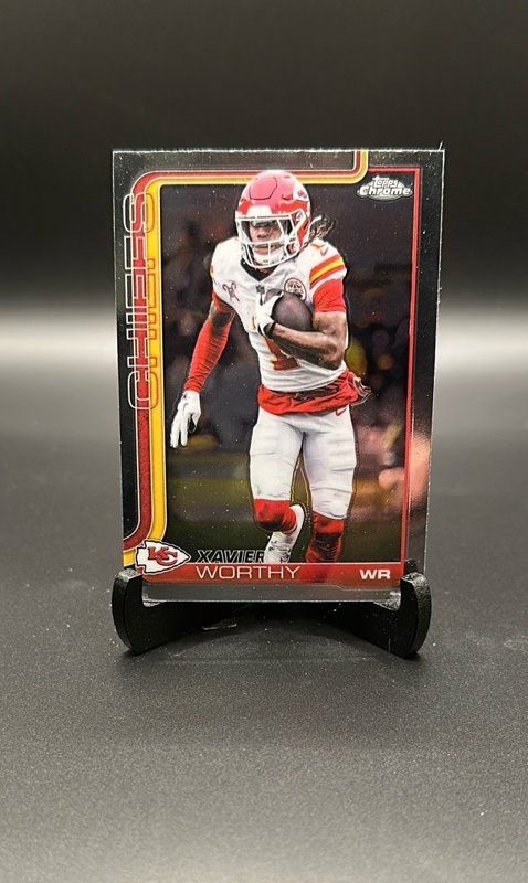 2025 Topps Chrome #145 Xavier Worthy