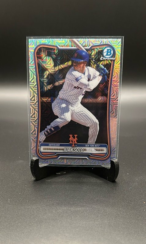 2026 Bowman #97 Juan Soto Chrome Mojo Refractors
